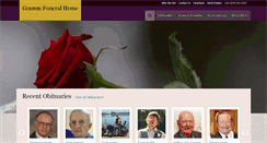 Desktop Screenshot of grammfuneralhome.com